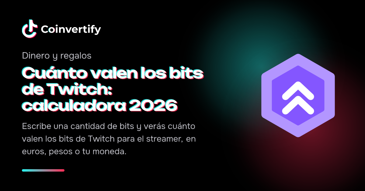 Angola Moneda ¿Cuánto valen los bits de Twitch? Calculadora 2026